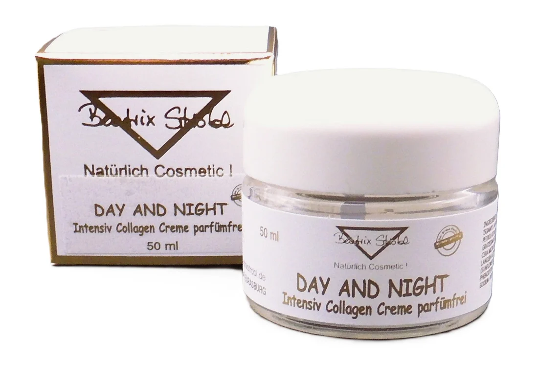 Beatrix Strobl Day and Night Intensiv Collagen Creme parfümfrei 50 ml