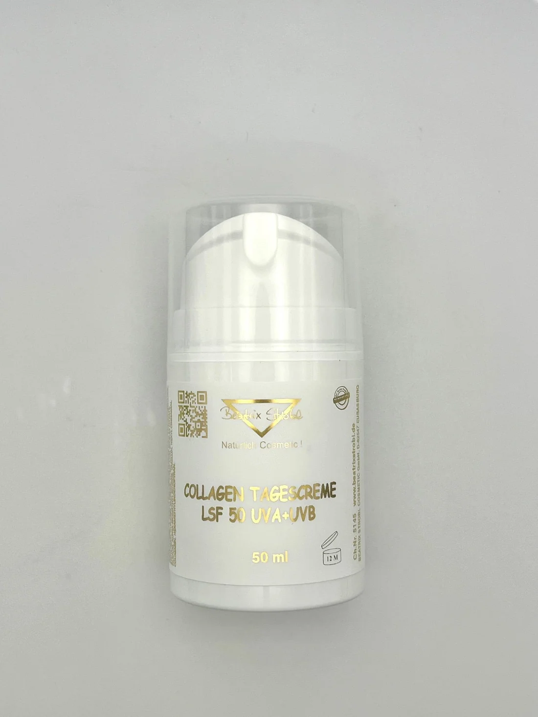 Beatrix Strobl COLLAGEN TAGESCREME LSF 50 UVA+UVB 50 ml